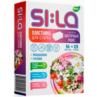 Салфетки Sila Eco Цветочный микс (64 шт)