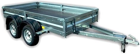 

Двухосный прицеп AvtoS A30P2B без тента