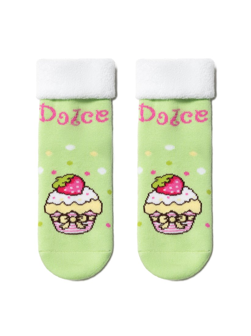 

Носки Conte-kids Sof-Tiki с отворотом 6С-19СП (р. 12, салатовый 245)