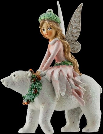 Статуэтка Erich Krause Decor Фея и медвежонок 47853