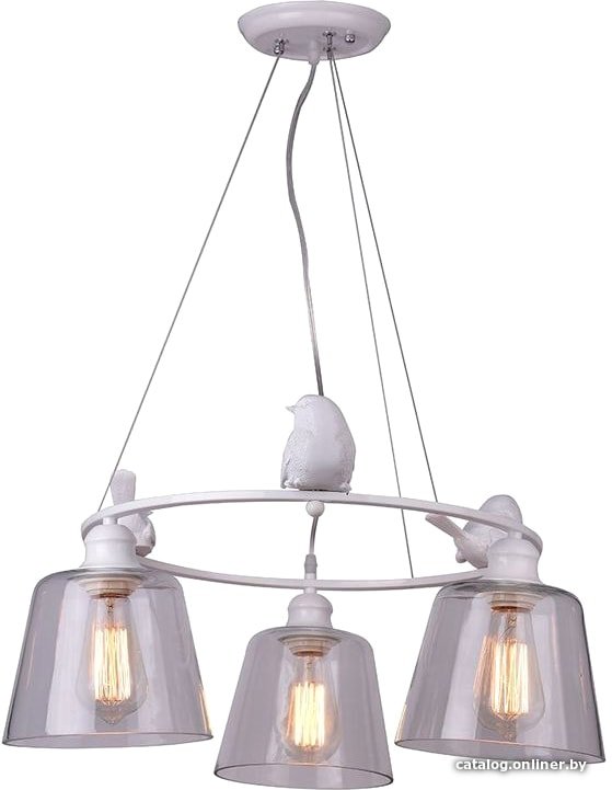 Припотолочная люстра Arte Lamp Passero A4289LM-3WH