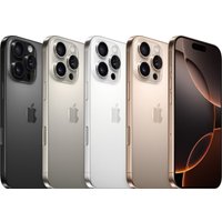 Телефон Apple iPhone 16 Pro Dual eSim 256GB (природный титан)