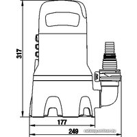 Дренажный насос Gardena 9000 (для грязной воды)