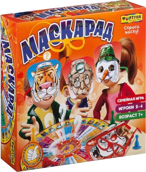 

Настольная игра Фортуна Маскарад Ф85511