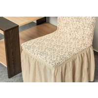 Пледы, покрывала Софатэкс Стандарт КПС-4 Венеция с оборкой 00982 (ваниль)