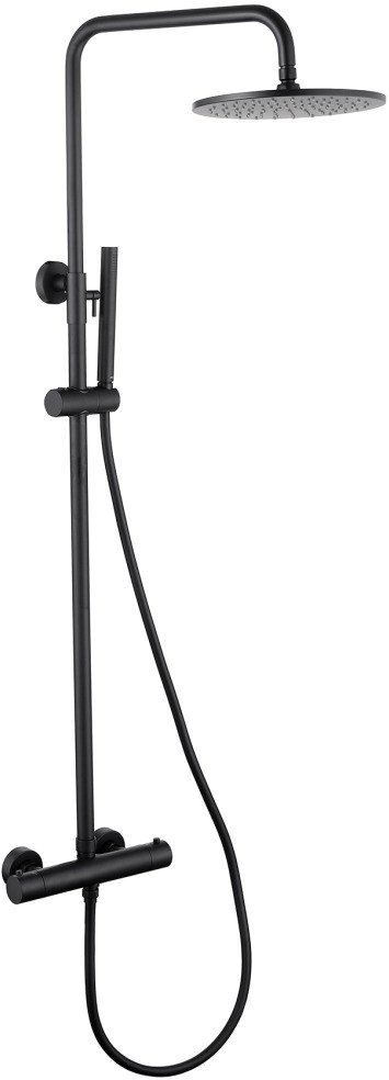 

Душевая система Abber Wasser Kreis AF8160B (черный матовый)