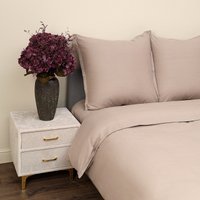 Евро комплект постельного белья Siberia Home Сэнди Евро 70x70 Сиб-Евро-С-кп70x70 (капучино)