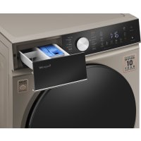 Стирально-сушильная машина Weissgauff WMD 61211 D Inverter Steam Champagne