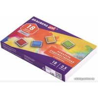 Акварельные краски BRAUBERG Art Debut 191777 (18 цв)