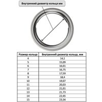  Oura Ring 4 (серебристый, размер 13)