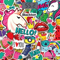 Напольные весы Blackton Bt BS1012 (креативные наклейки)