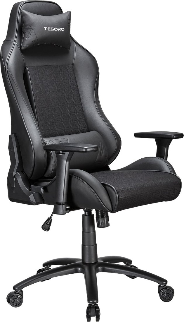 

Игровое (геймерское) кресло Tesoro Alphaeon S2 F717 (черный)