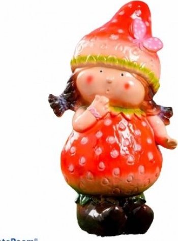 

Фигурка для сада Славянская Керамика Девочка клубничка малая сф-804
