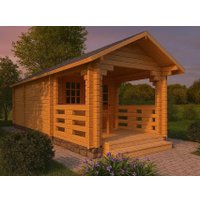 Русская баня Woods из бруса Трамвай Желание в Бресте
