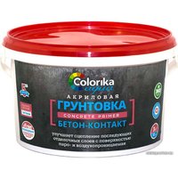 Акриловая грунтовка Colorika Aqua бетон-контакт 5 кг в Гродно