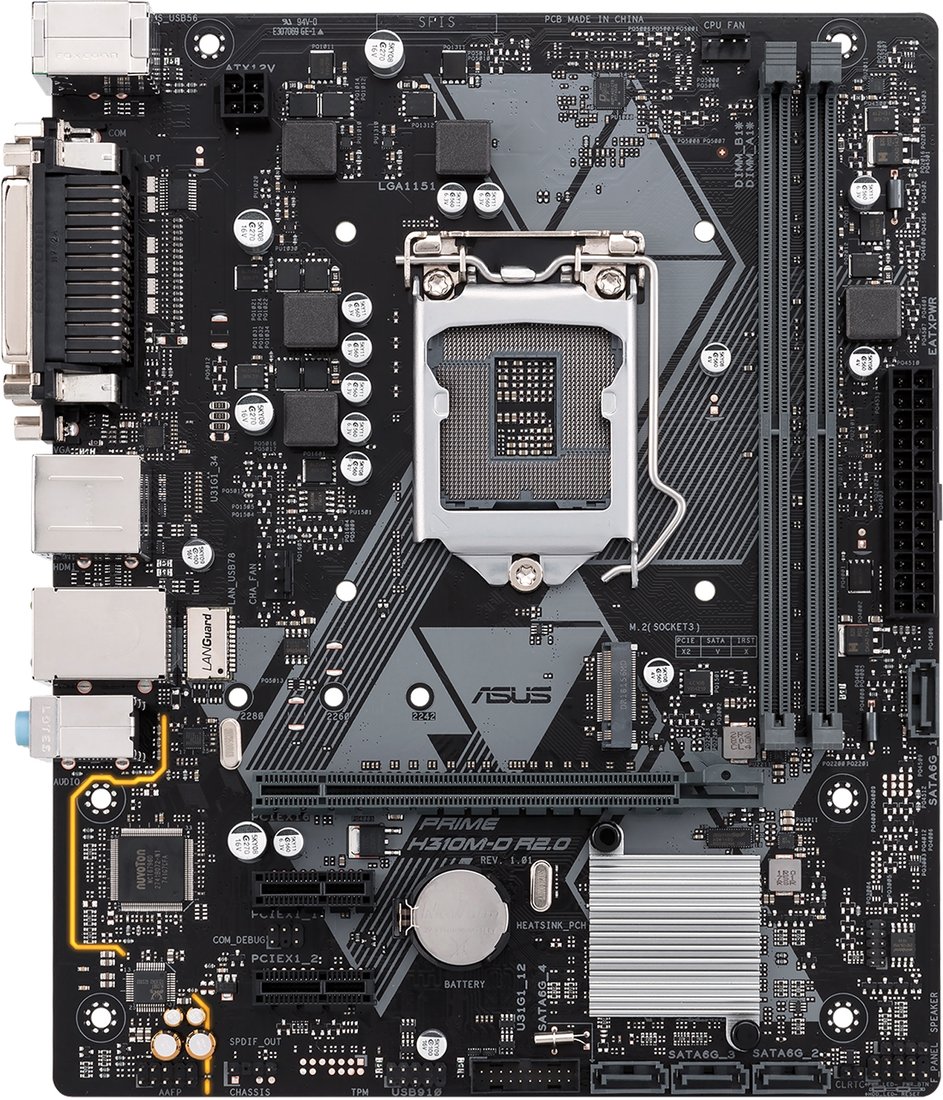 

Материнская плата ASUS Prime H310M-D R2.0
