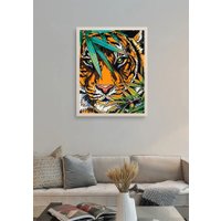 Картина по номерам PaintLine Тигр NOSI-A041