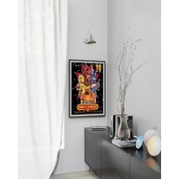 Картина по номерам PaintLine Пять Ночей с Фредди. Постер PL-00247