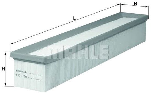 

Воздушный фильтр Mahle Knecht LX939