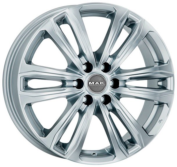 

Литые диски MAK Safari 6 17x7.5" 6x114.3мм DIA 66.1мм ET 45мм Silver