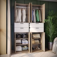 Шкаф распашной Mio Tesoro Tandem 2D (дуб сонома)