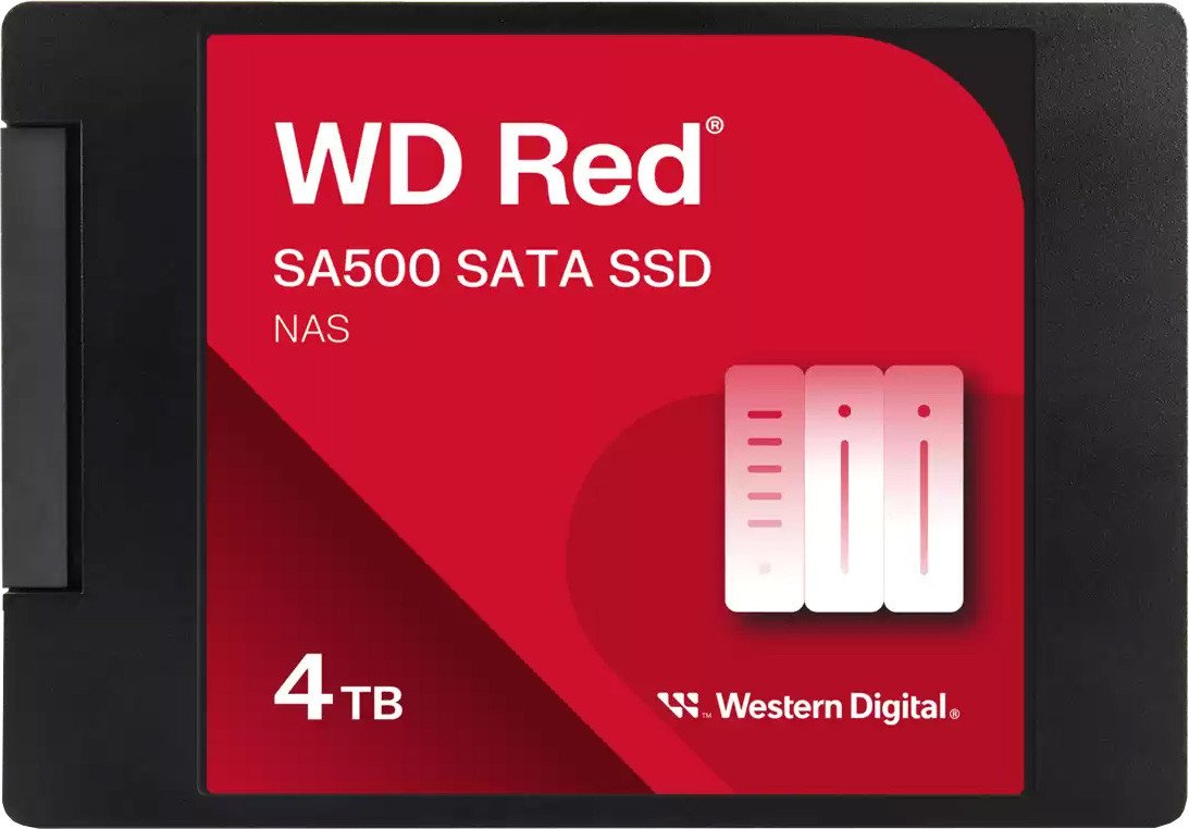 SSD WD Red SA500 NAS 4TB WDS400T2R0A