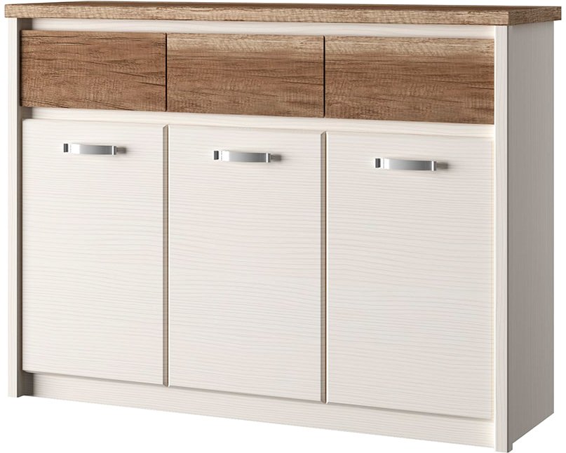 

Комод Anrex Provence 3D3S (вудлайн кремовый/дуб каньон)