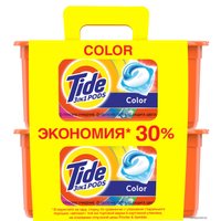 Капсулы для стирки Tide Все в 1 Pods Color (60x24.8 г)