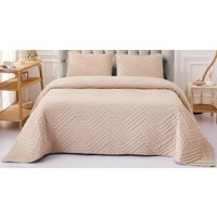 Набор текстиля для спальни Sofi De MarkO Мориц 230х250 Пок-МЦ-бж-230х250 (бежевый)