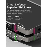 Чехол для телефона Ringke Ux Magnetic для Galaxy S25 Ultra Smoke Black