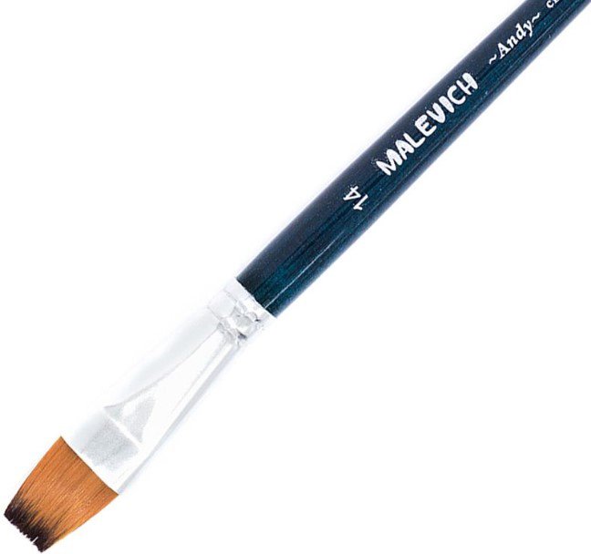

Кисть для рисования Малевичъ Andy №14 753114 (плоская)