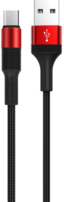 

Кабель Borofone BX21 microUSB 1 м (черный)