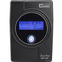 Источник бесперебойного питания Mustek PowerMust 600 LCD 600VA
