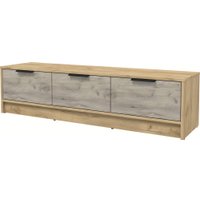 Тумба Интерлиния ТВ Концепт КТ-ТВ3-35 (дуб серый/дуб золотой)