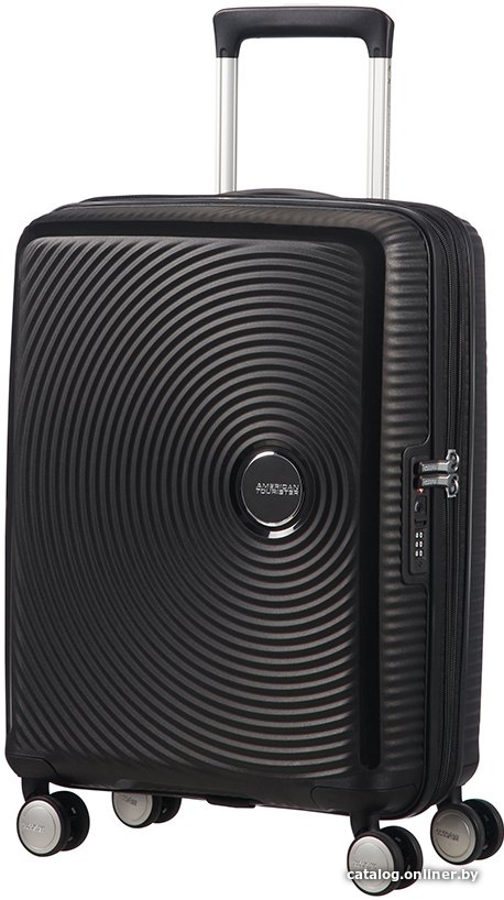 Чемодан-спиннер American Tourister Soundbox Bass Black 55 см