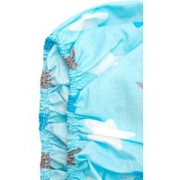Простыня Amarobaby Прянички AMARO-5101-PG (голубой)