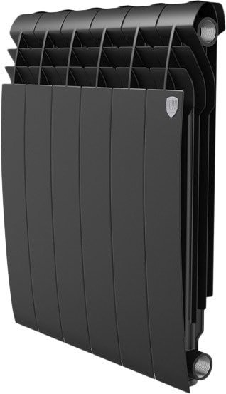 

Алюминиевый радиатор Royal Thermo Biliner Alum 500 Noir Sable (4 секции)