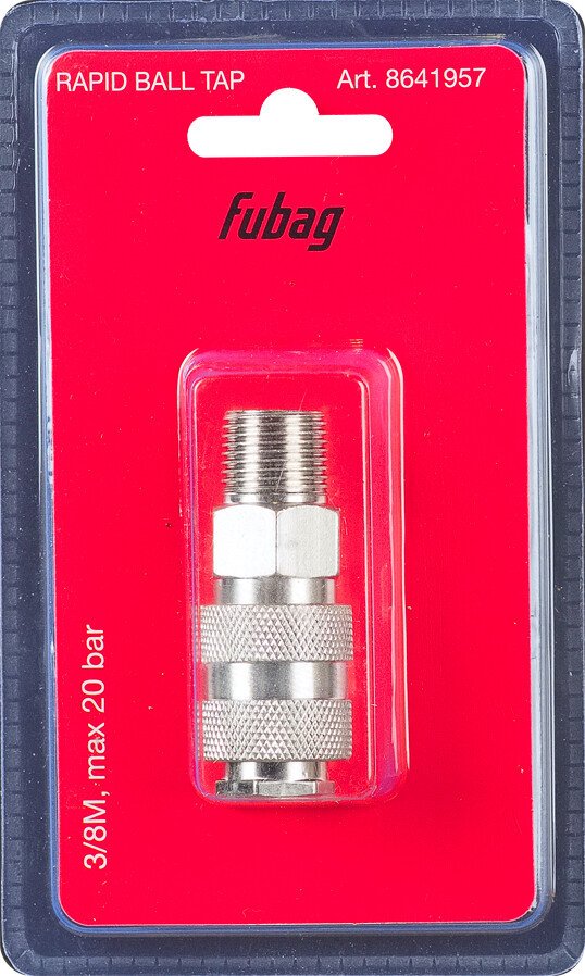 Фитинг Fubag Разъемное соединение 3/8 M муфта рапид 8641957