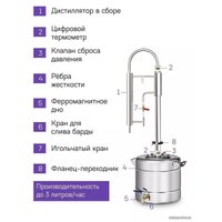 Дистиллятор Феникс Зенит (20л)