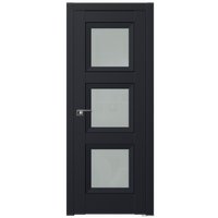 Межкомнатная дверь ProfilDoors 2.92U L 80x200 (черный матовый, стекло матовое)