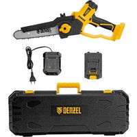 Аккумуляторная пила Denzel СCS-200BL (с 1-им АКБ, кейс)