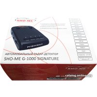 Радар-детектор Sho-Me G-1000 Signature