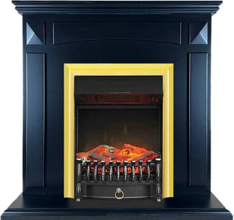 Каминокомплект Смолком Viking STD-ASP Fobos FX Brass RB-STD 5BRFX (черный)