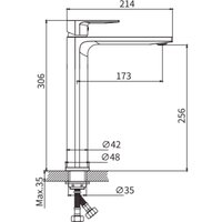 Смеситель Lauter Reef 21CK8678BS