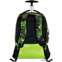 Дорожный рюкзак Step by Step BaggyMax Trolley Green Dino