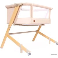 Приставная детская кроватка Nuovita Accanto Dalia (бежевый/дерево)