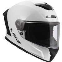 Мотошлем LS2 FF820 Rapid III Solid (S, белый глянцевый)