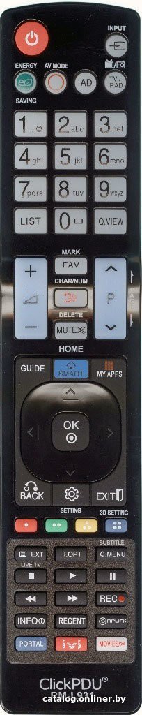 Пульт ДУ ClickPdu RM-L931 (для телевизоров LG)