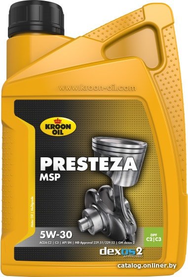 Моторное масло Kroon Oil Presteza MSP 5W-30 1л
