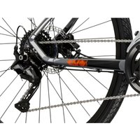 Велосипед Kross Evado 5.0 XL 2025 (серо-черный)